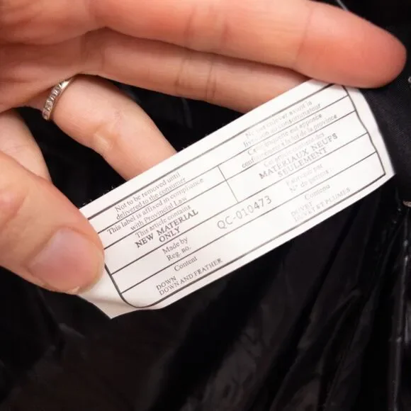 Women's Olive Puffer Jacket with Faux Fur Hood - Picture 11 of 16